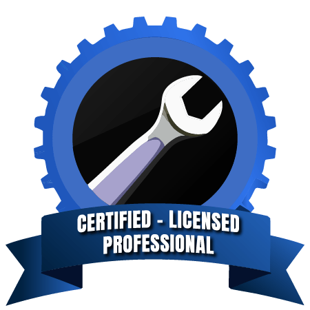 Certified Licensed badge